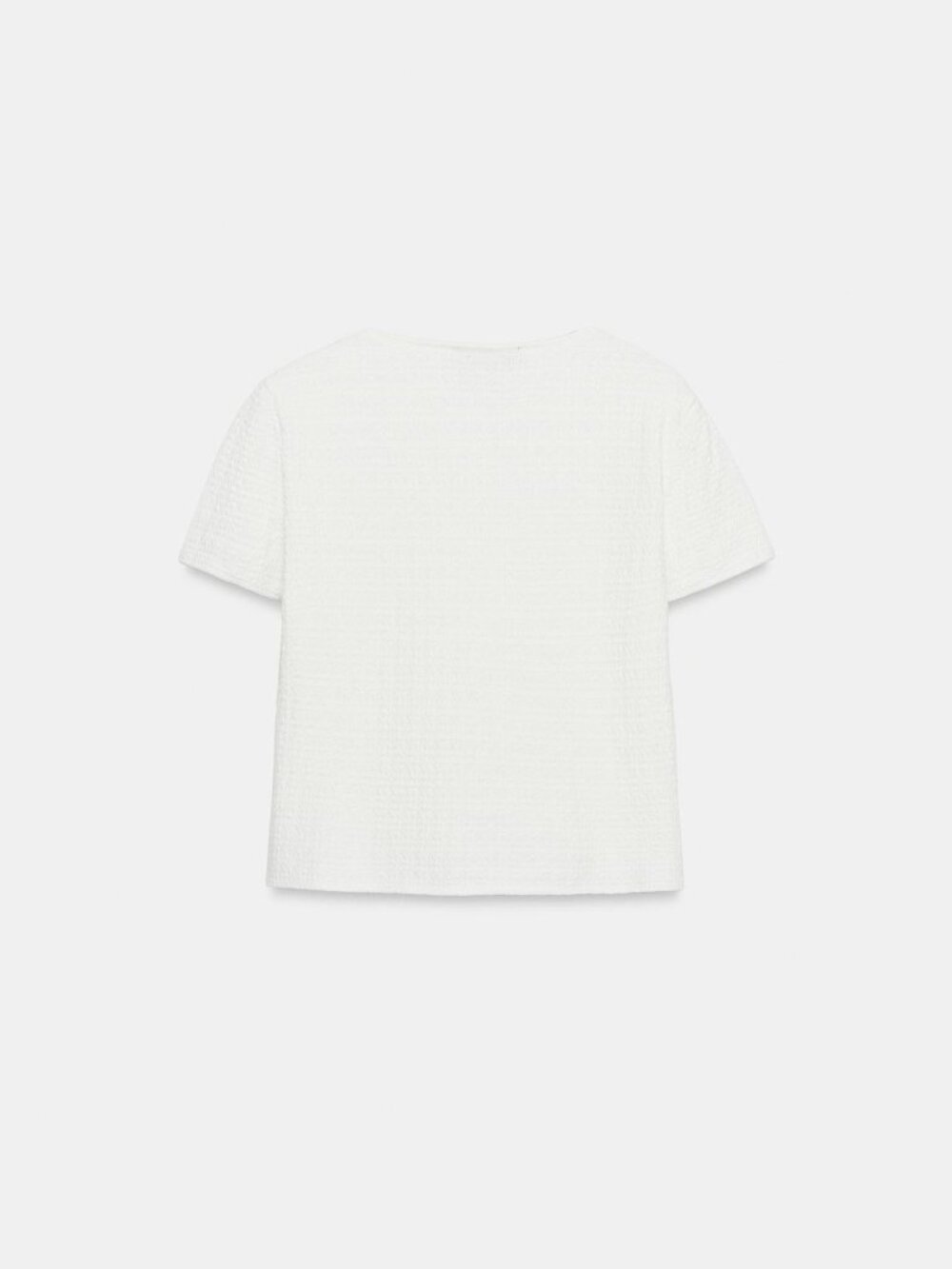 ZARA RUFFLE KNIT TOP - Picture 4 of 6